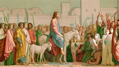 jesus zieht in jerusalem ein